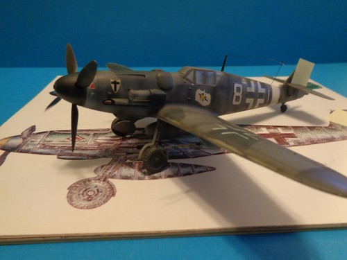 Flugzeug modell gebaut - modell, 1:48