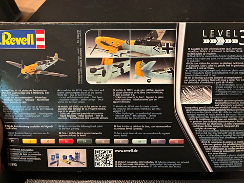 Revell messerschmitt 109 - messerschmitt,
