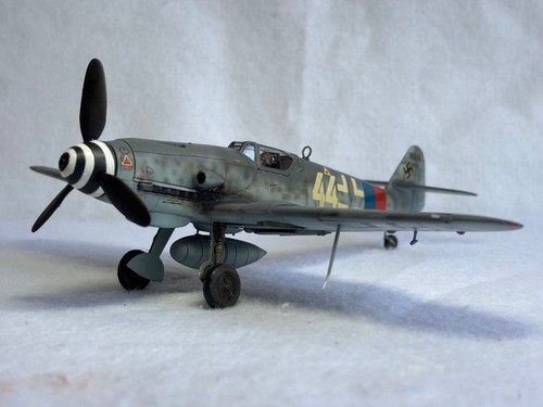 Gebaut bemalt fujimi 1 48 - bemalt, 1/48