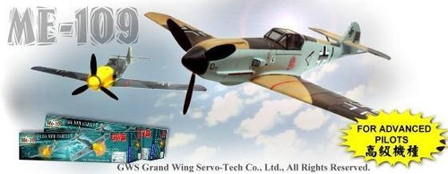 Gws messerschmitt 109 - 109, kit