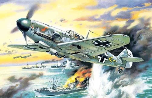 Icm 48104 messerschmitt - messerschmitt, bf