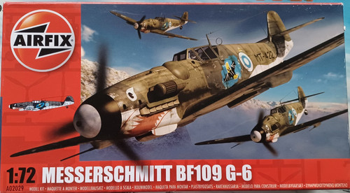 Messerschmitt bf109 g 6 - 1:72,